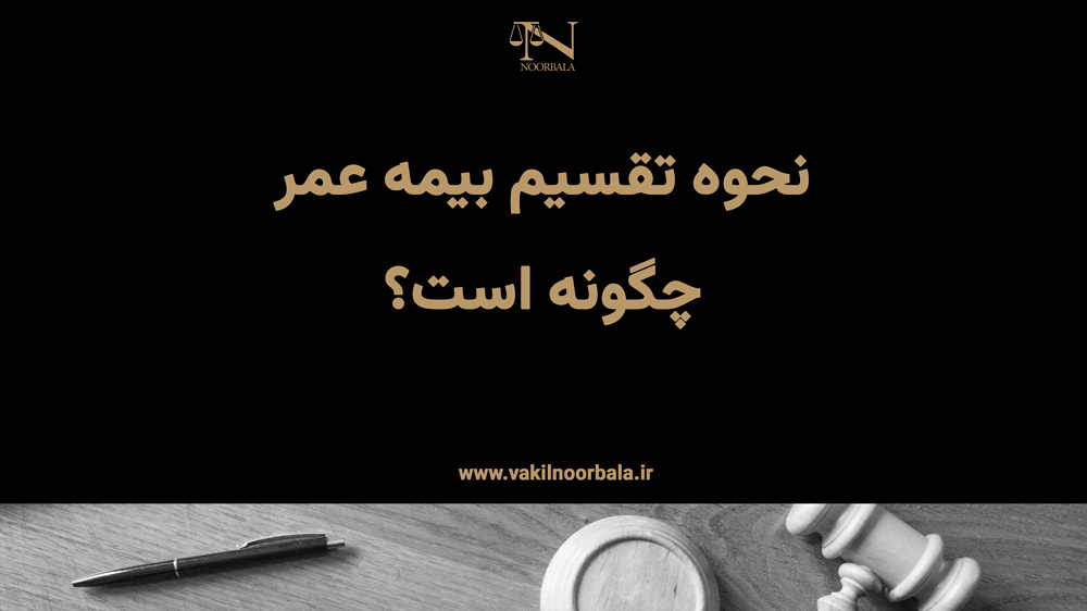 تقسیم بیمه عمر